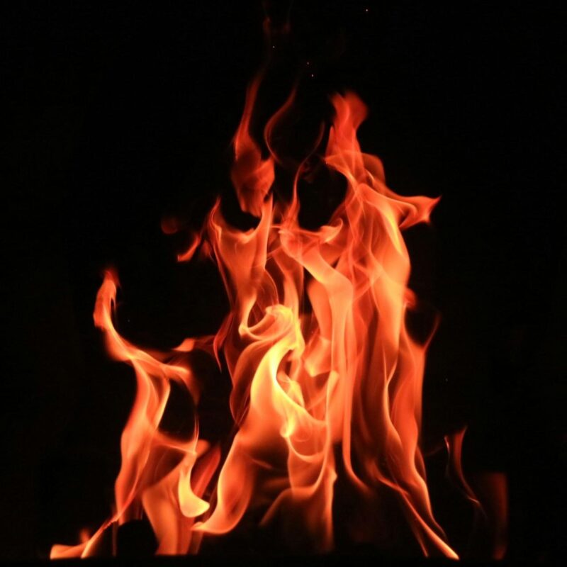 una fiamma simbolo dell'infiammazione